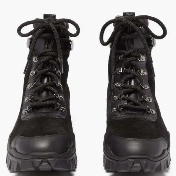 Moncler® Helis Suede/Leather Hiking Boot - Picture 2 of 11